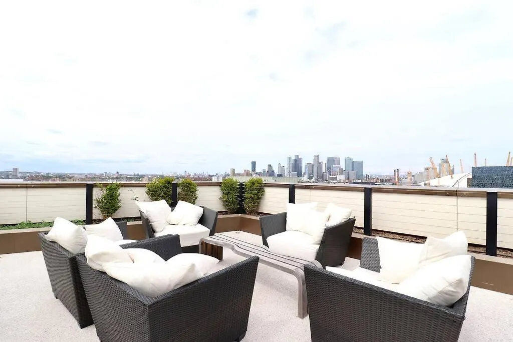 Superb Studio In Greenwich With Balcony & Roof Top London 0*,